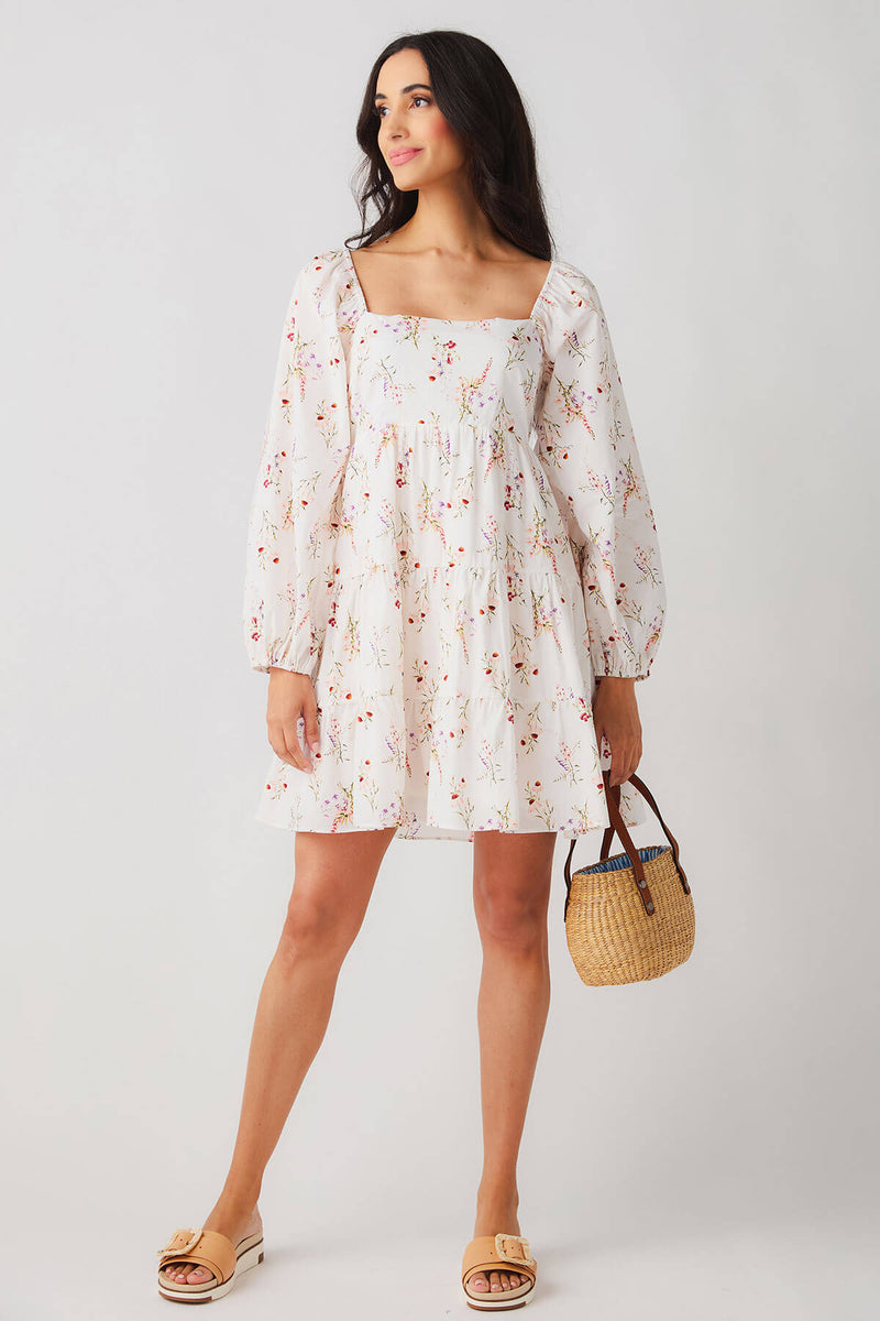 Lucy Paris Floral Tiered Dress