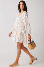 Lucy Paris Floral Tiered Dress