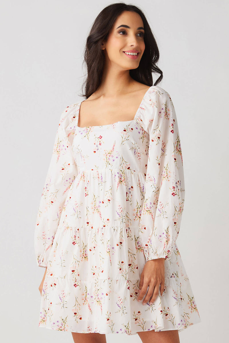 Lucy Paris Floral Tiered Dress