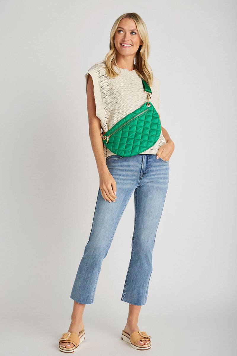 Quilted Sling Bag