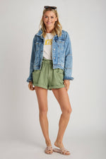 Free People Topanga Cuff Shorts