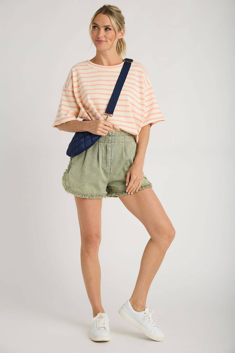 Fate Cinched Waist Utility Shorts