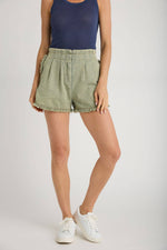 Fate Cinched Waist Utility Shorts