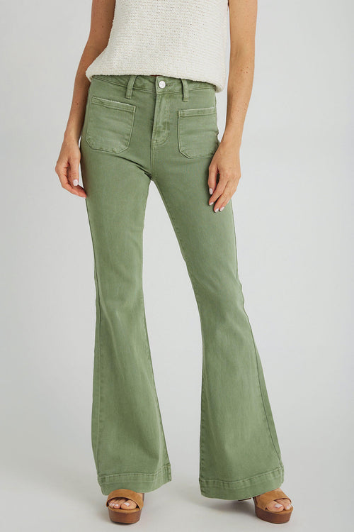 Risen Sedona Patch Pocket Jeans