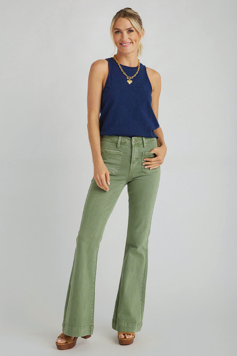 Risen Sedona Patch Pocket Jeans