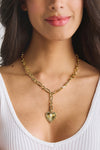 Bracha Heart Lariat Lennox Necklace