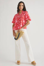 Risen Wide Leg Jeans