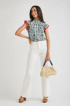 Risen Wide Leg Jeans