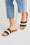 Vintage Havana Striped Sandals