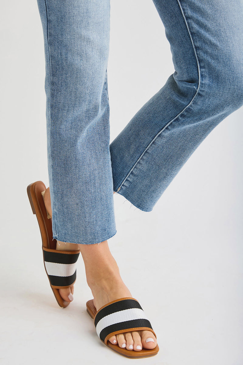 Vintage Havana Striped Sandals