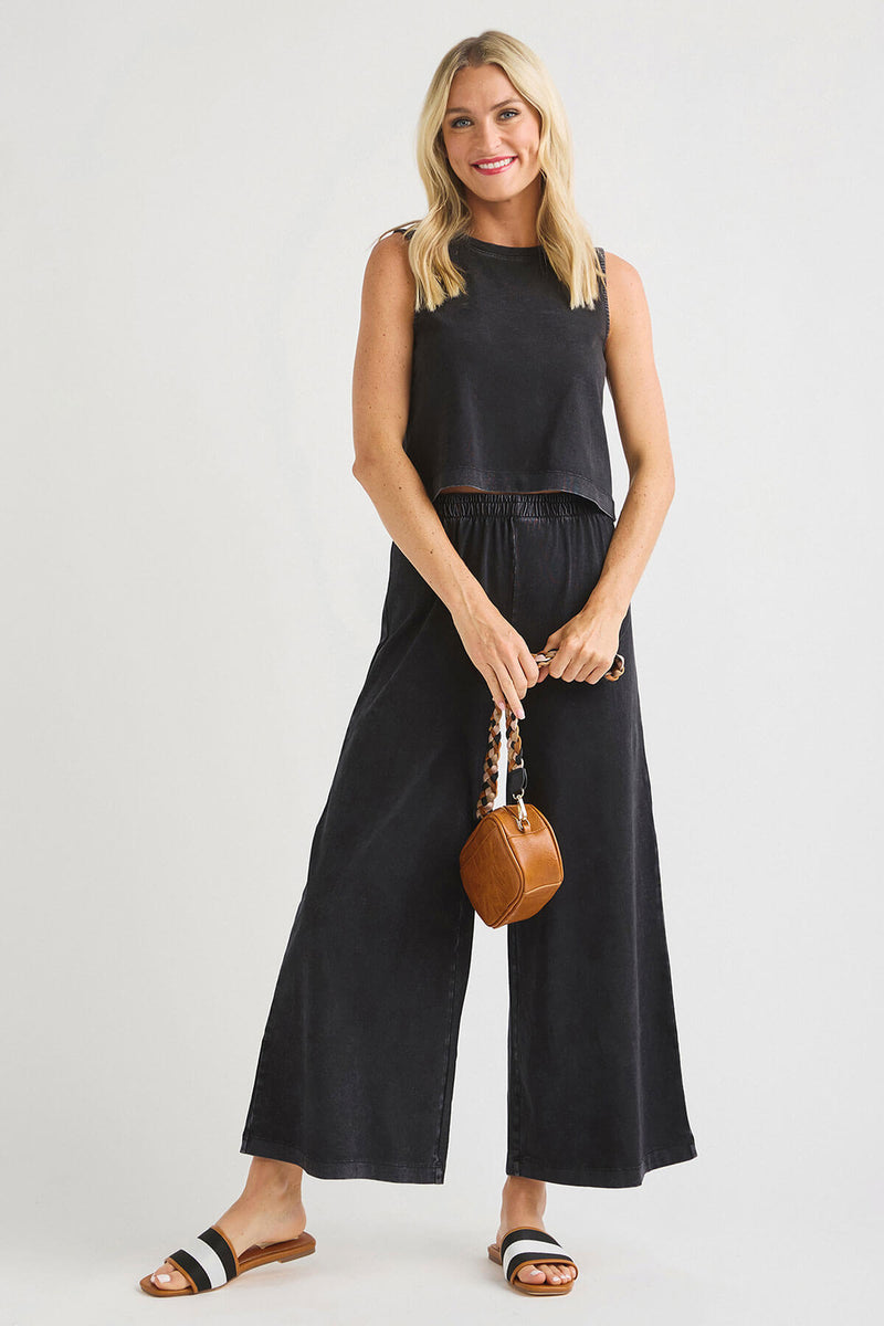 Z Supply Scout Jersey Crop Flare Pants