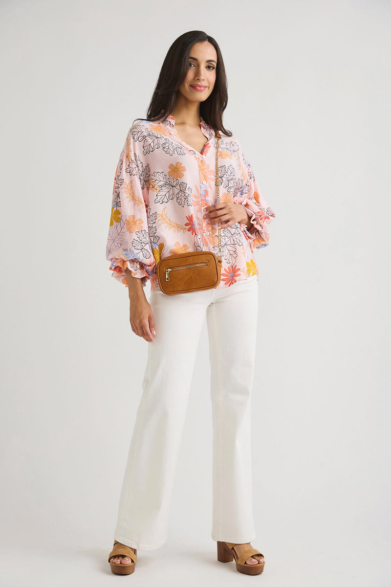 Risen Wide Leg Jeans