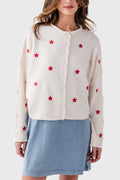 Things Between Embroidered Star Piper Cardigan