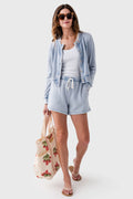 Z Supply Daily Knit Denim Cardigan
