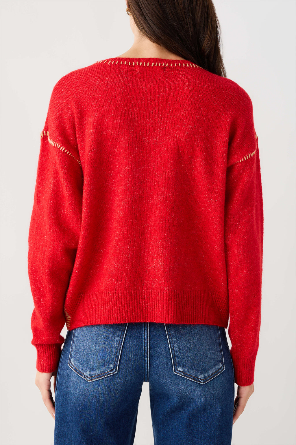 By Together Contrast Stitch Sweater