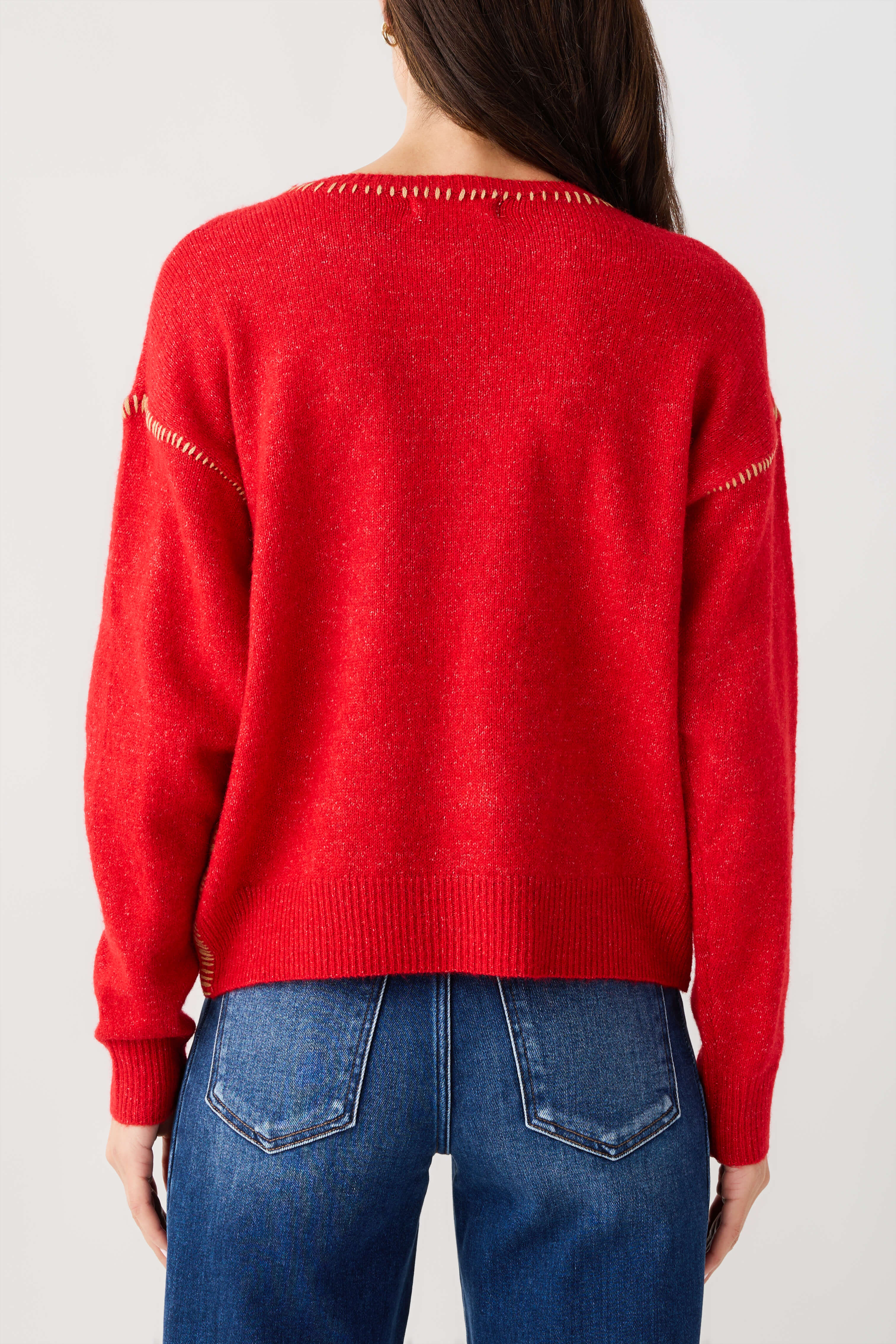 By Together Contrast Stitch Sweater