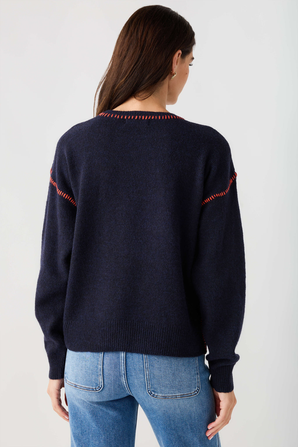 By Together Contrast Stitch Sweater