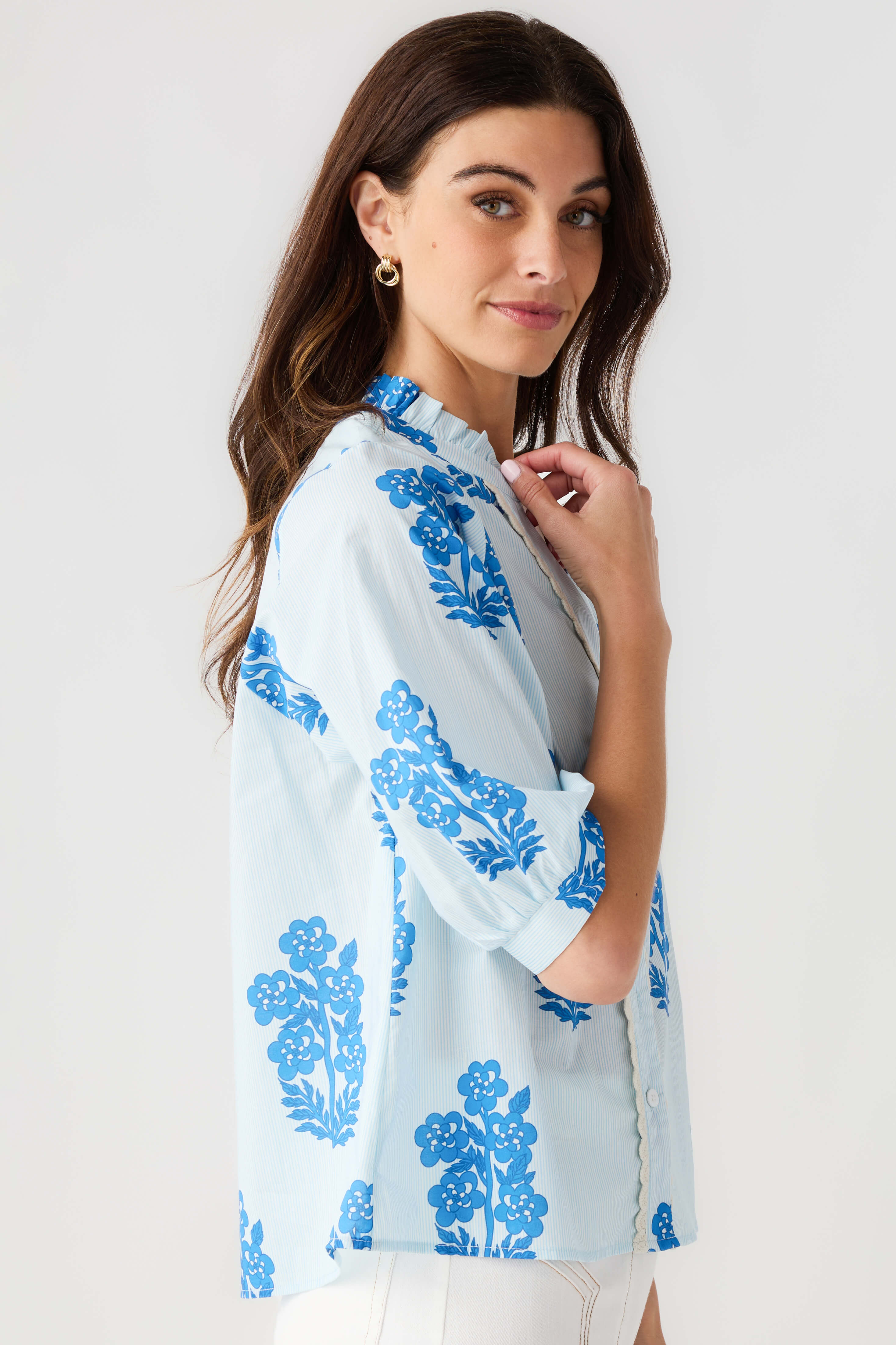 THML Floral Cotton Top