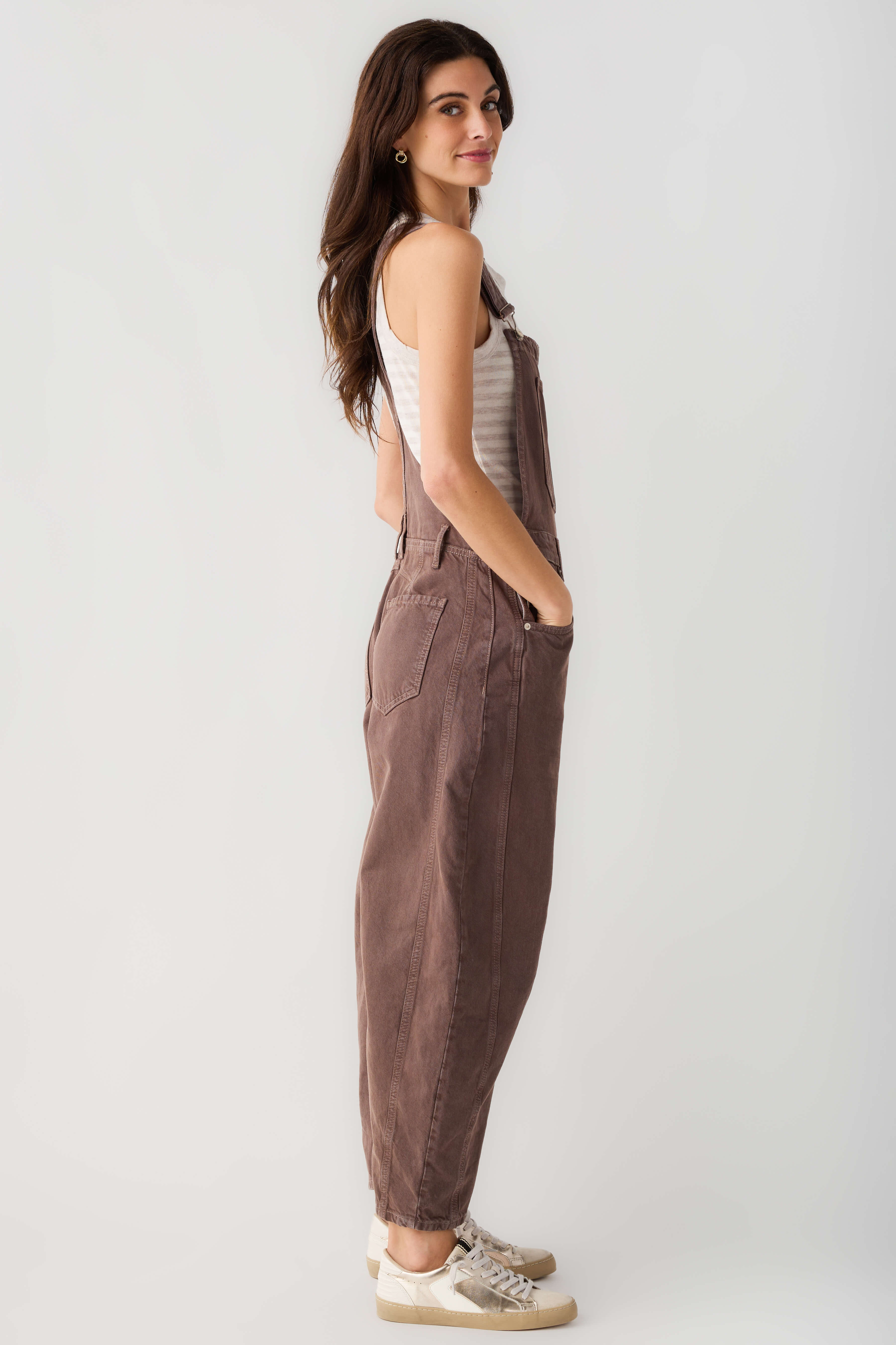 Free People Good Luck Overall
