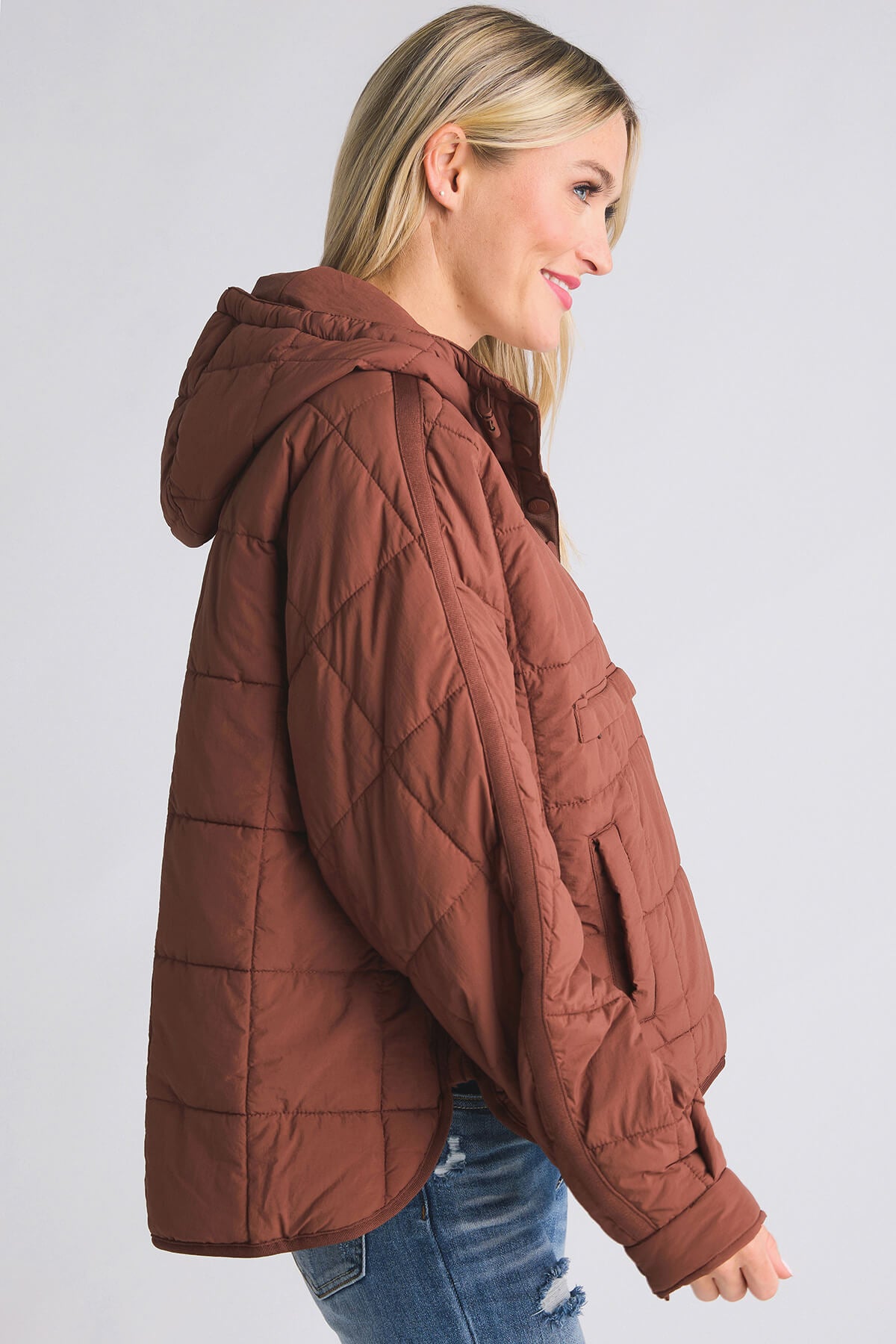 Free People Pippa Packable Pullover Jacket – Social Threads