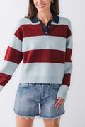 Wishlist Collared Rugby Sweater