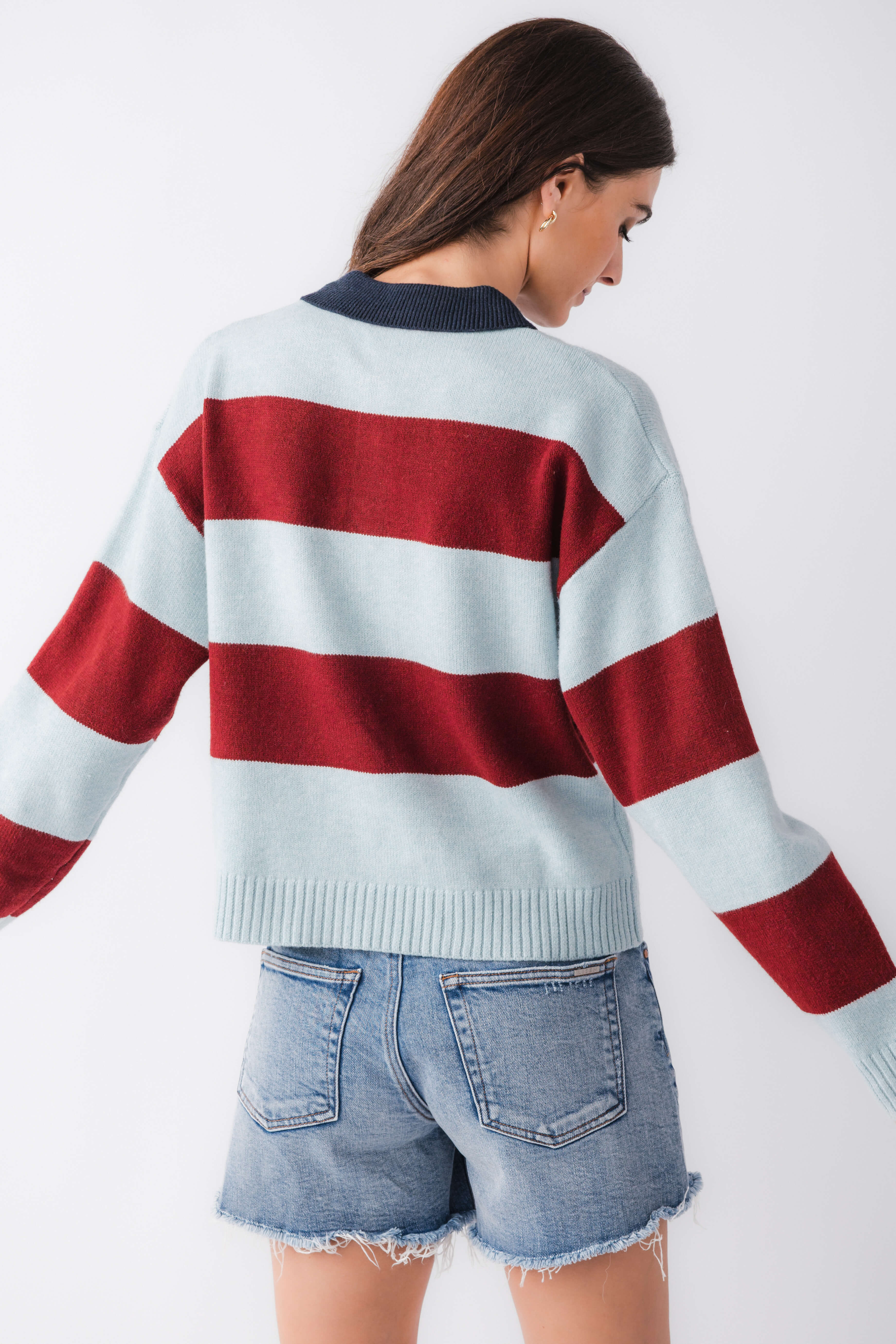 Wishlist Collared Rugby Sweater