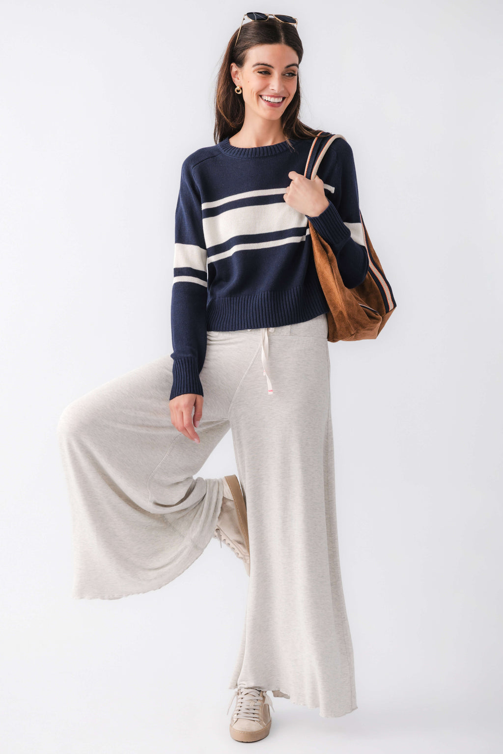 Z Supply Stripe Stand In Sweater