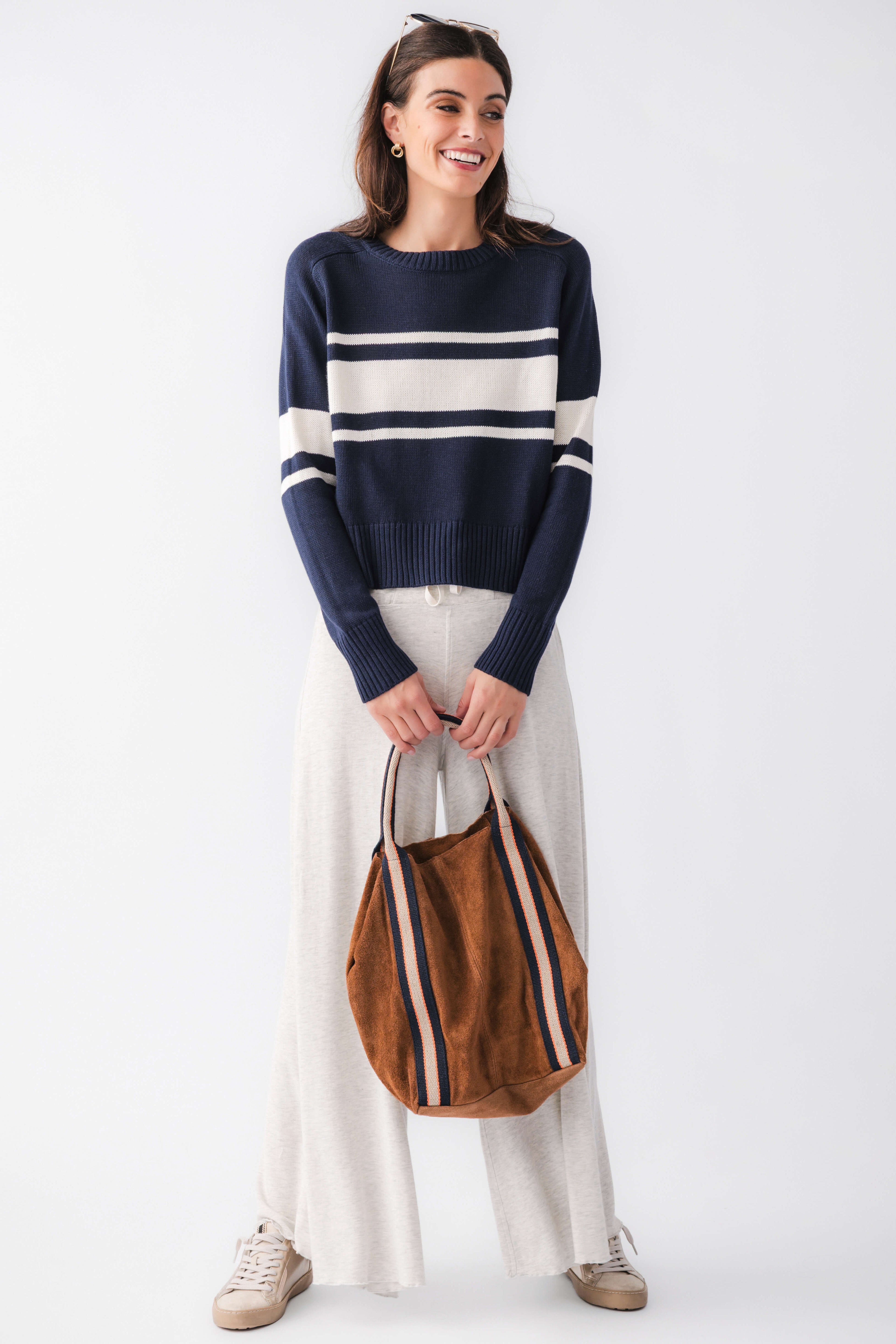 Z Supply Stripe Stand In Sweater