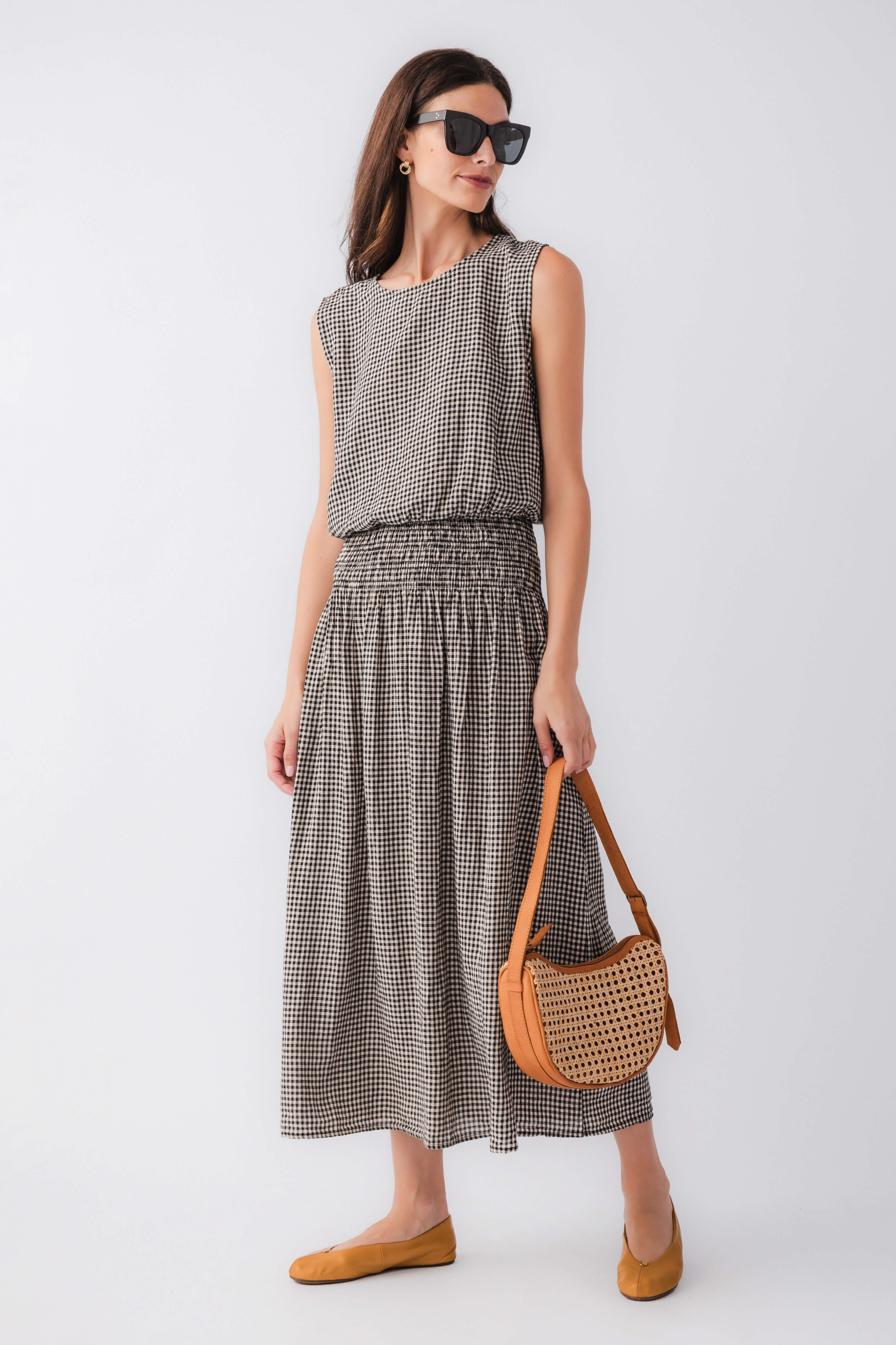 Z Supply Brooke Gingham Skirt