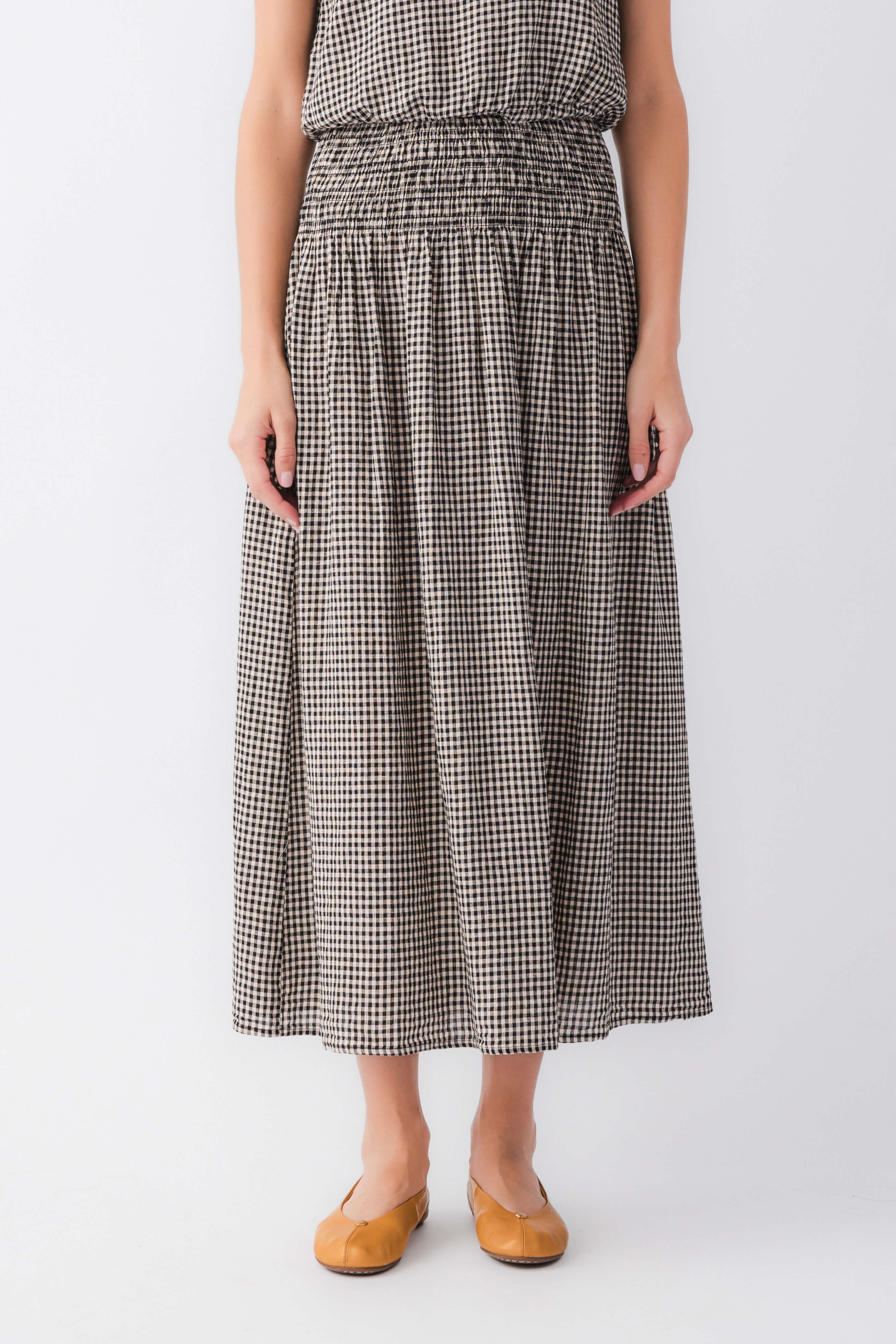 Z Supply Brooke Gingham Skirt