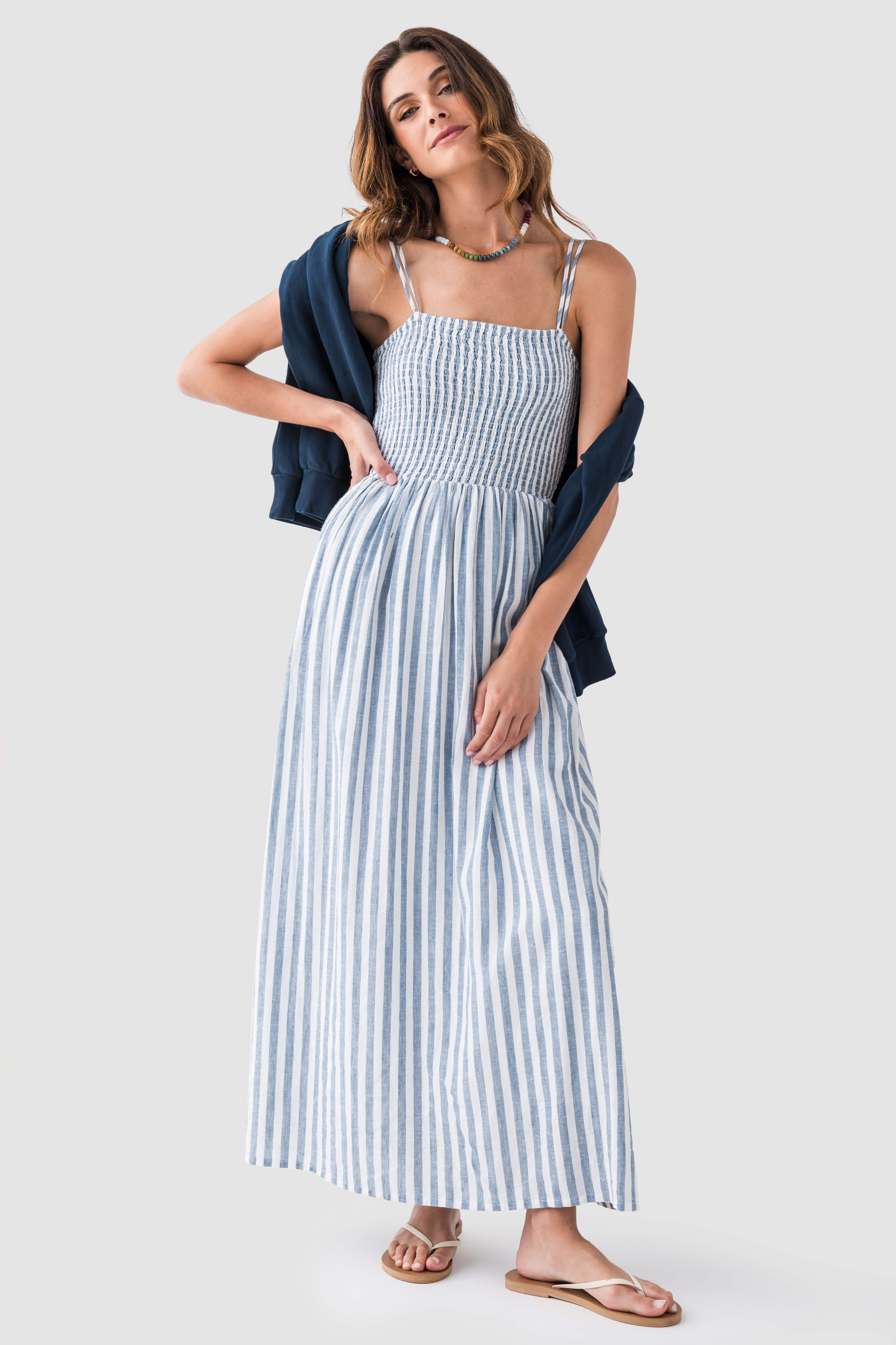 Z Supply Nadine Striped Midi Dress – Social Threads