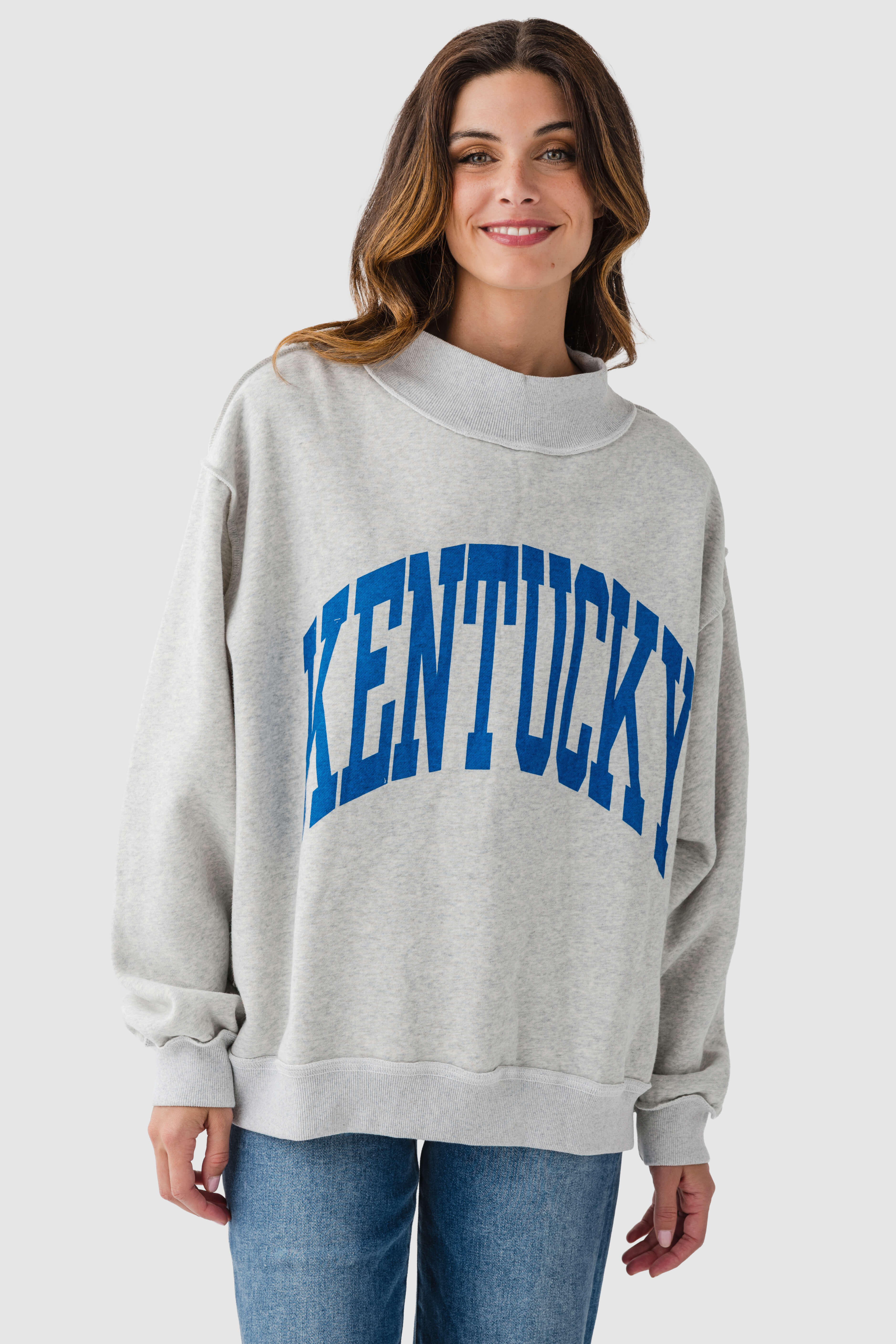 Bucketlist Reversible Mockneck Sweatshirt