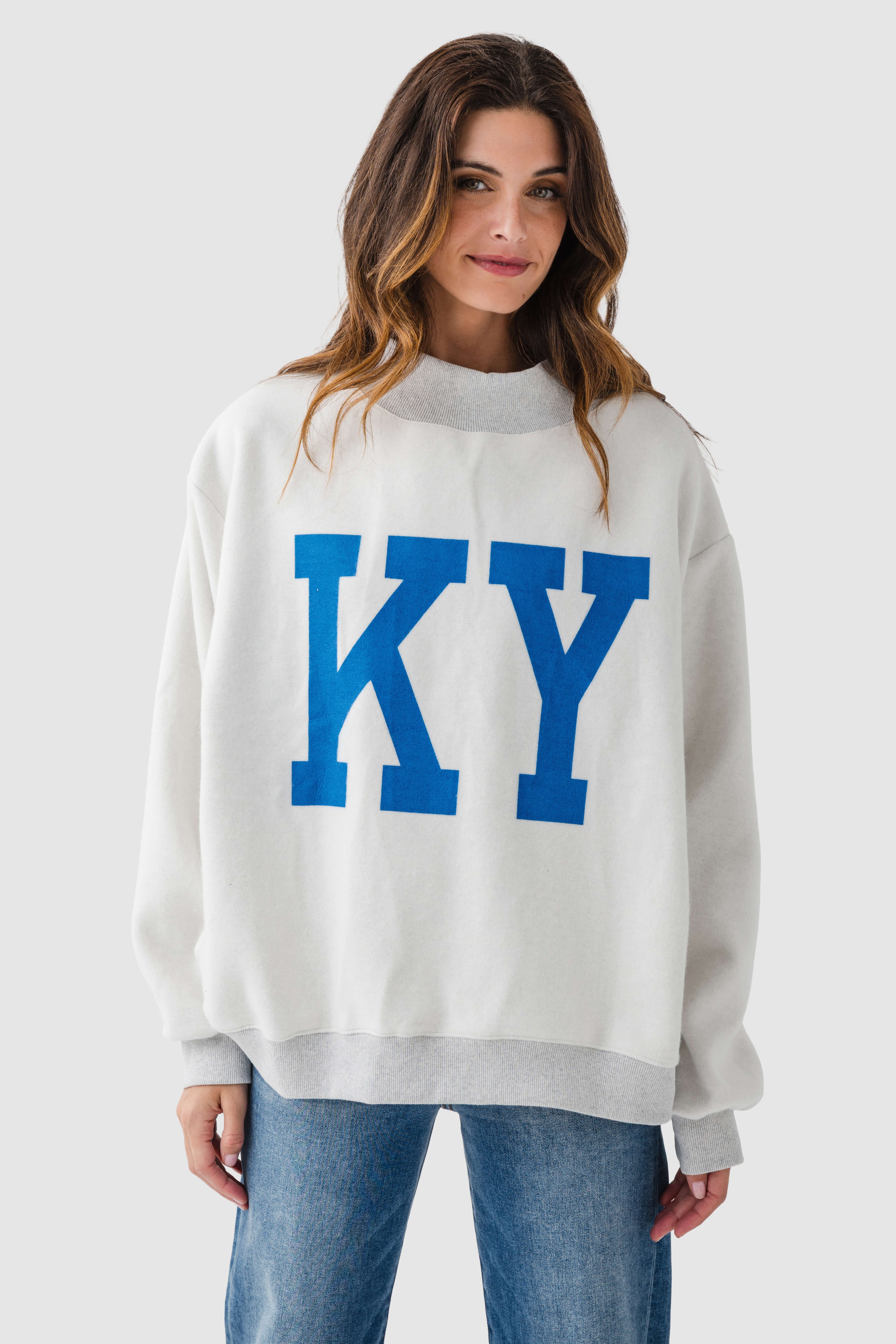 Bucketlist Reversible Mockneck Sweatshirt