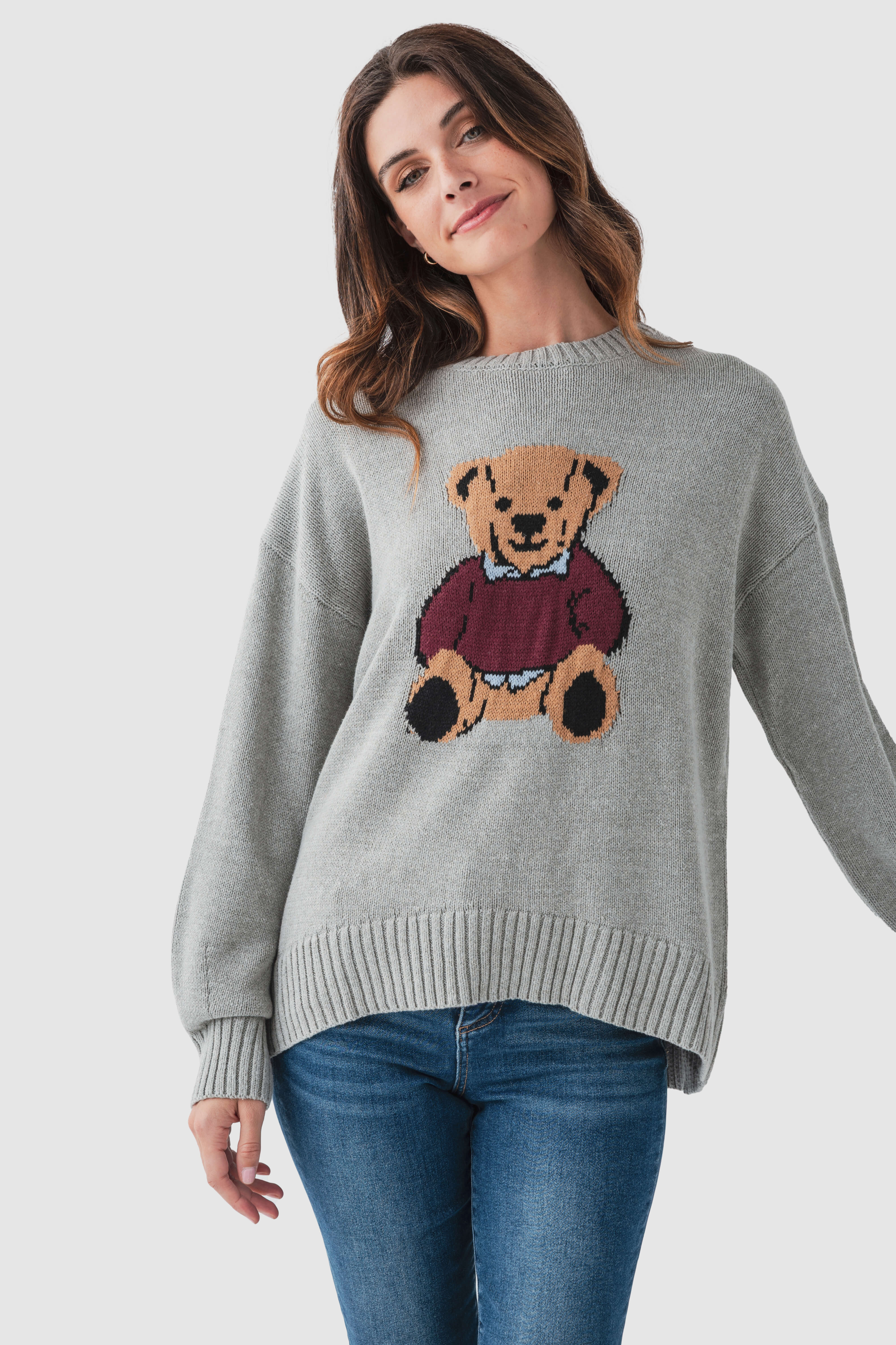 Bear　0913 Wishlist Teddy Bear Sweater – Social Threads