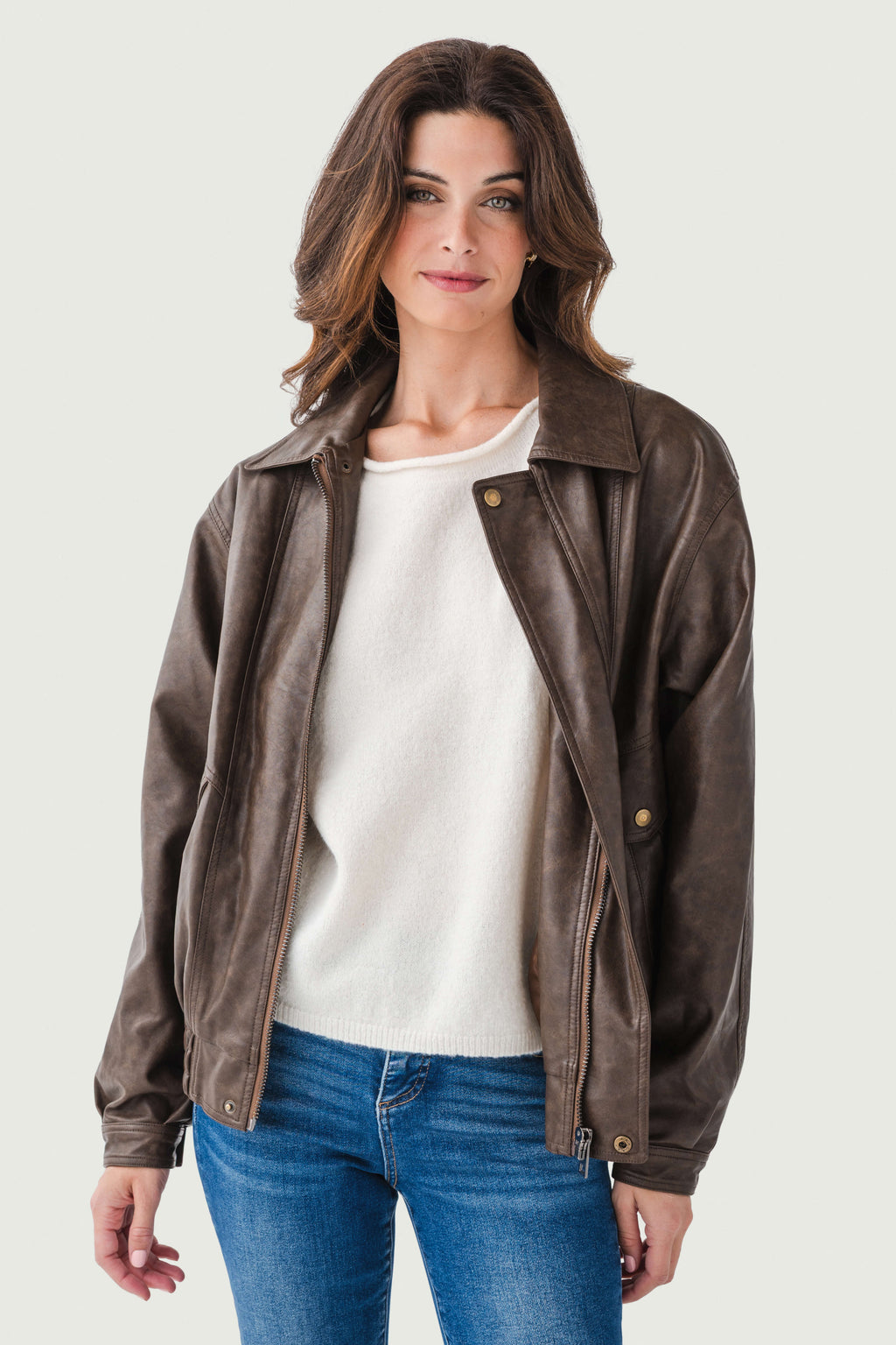 Dress Forum Faux Leather Jacket