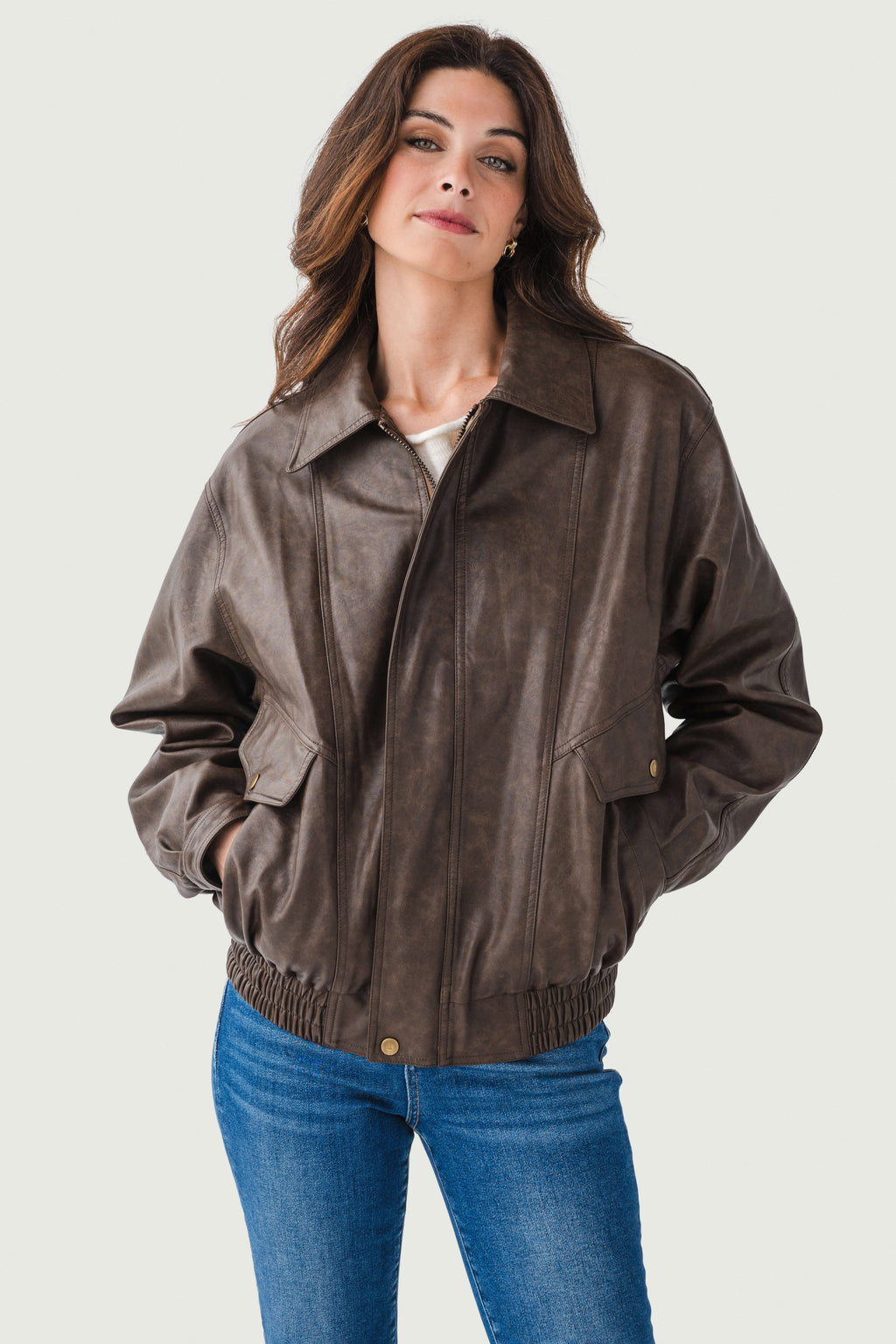 Dress Forum Faux Leather Jacket