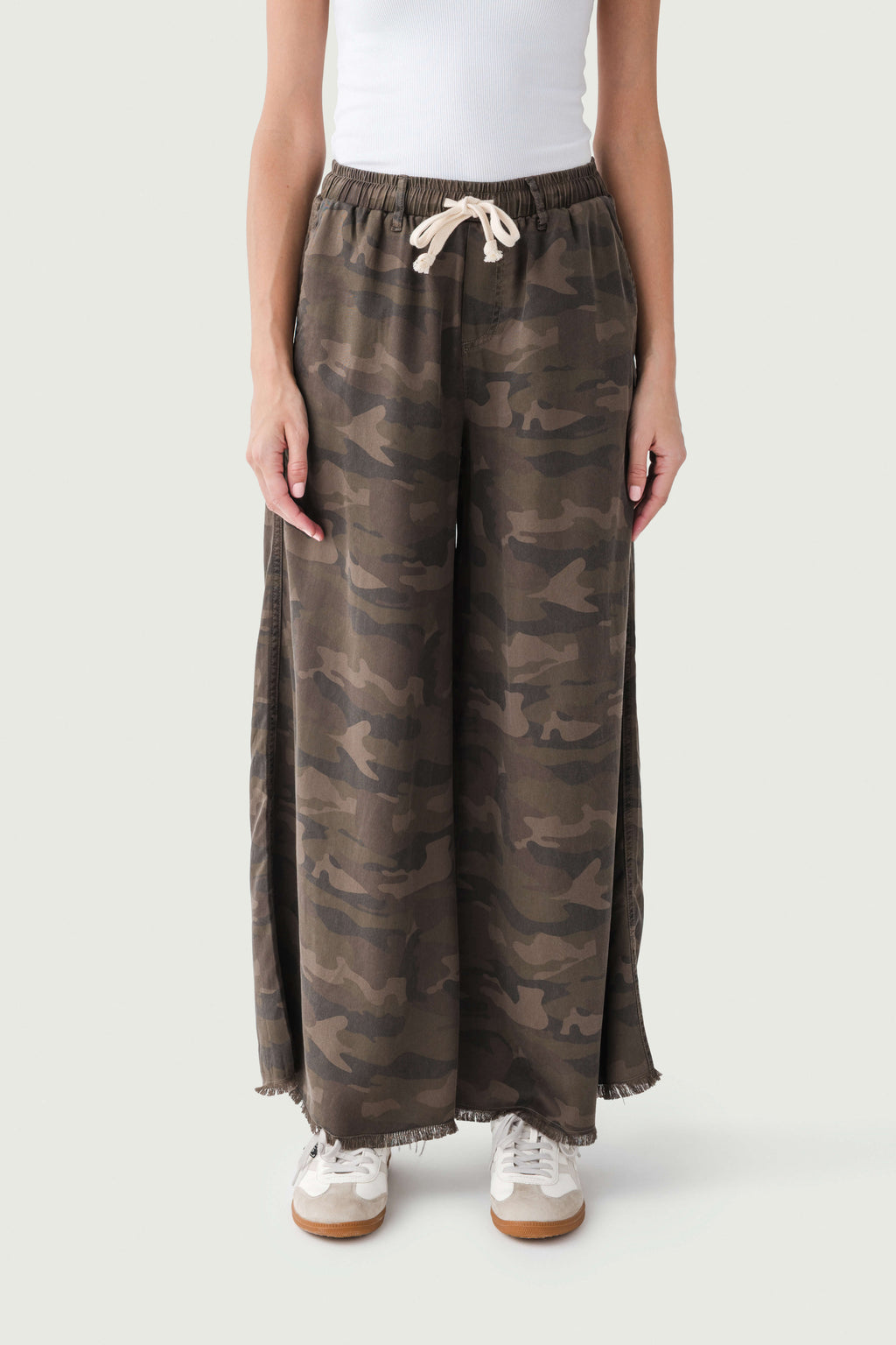 Vintage Havana Tencel Wide Leg Pant