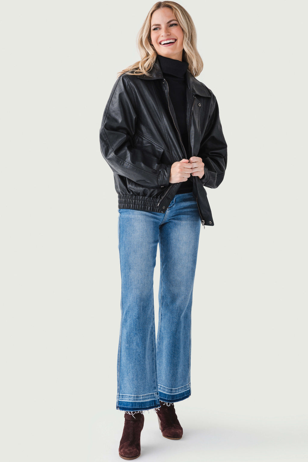 Dress Forum Faux Leather Jacket