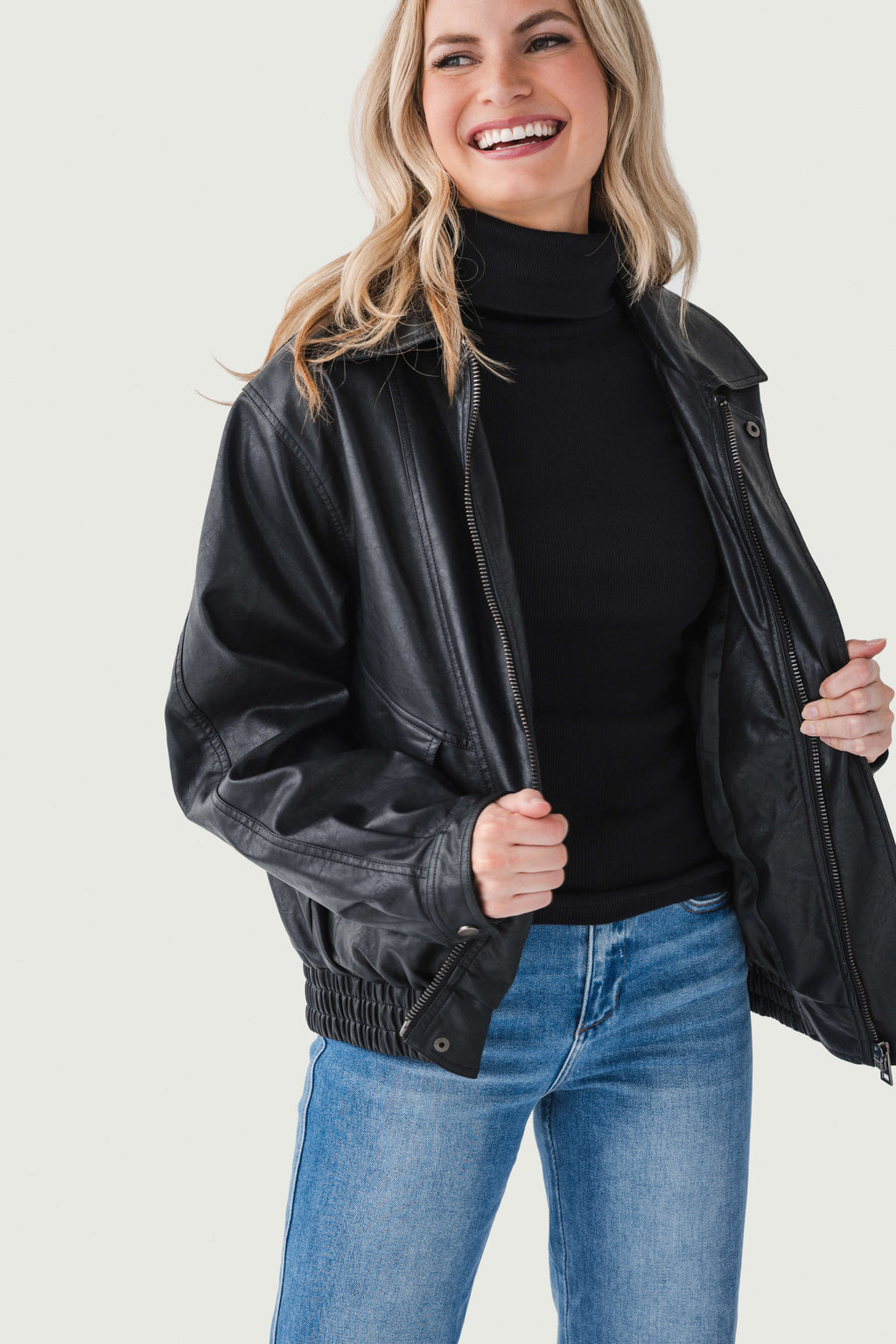 Dress Forum Faux Leather Jacket