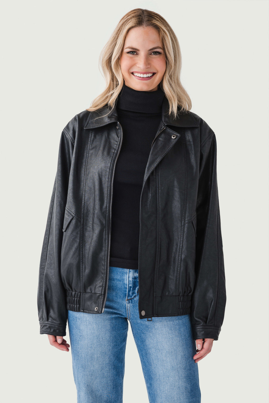 Dress Forum Faux Leather Jacket