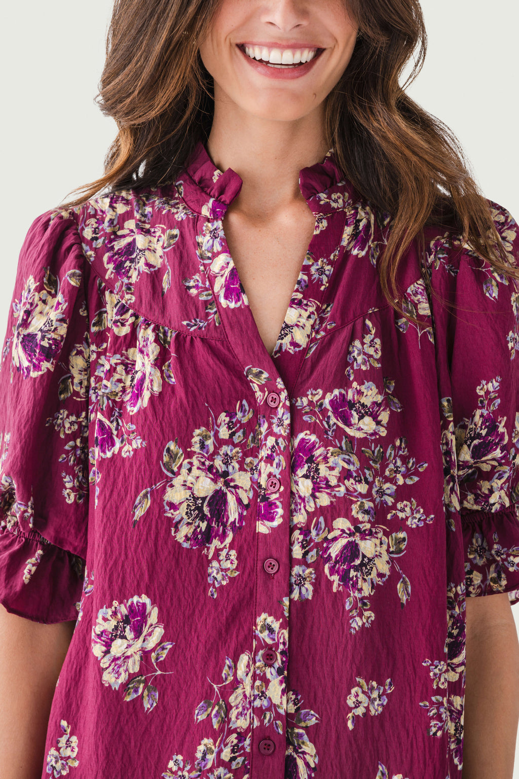 Fate Short Puff Sleeve Mini Dress