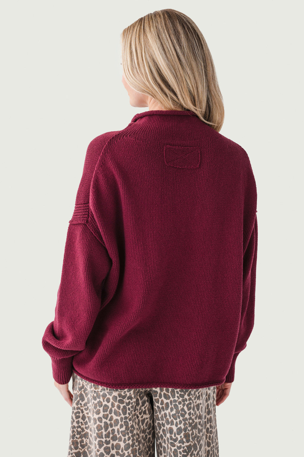 Free People WTF Torres Roll Neck Sweater