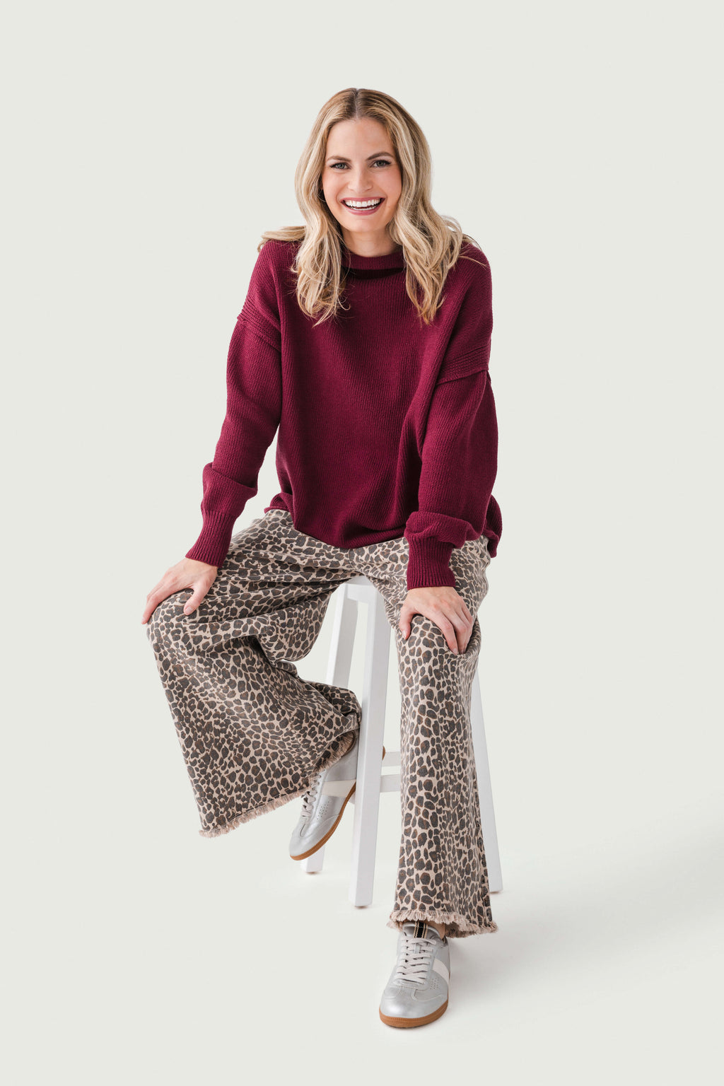 Free People WTF Torres Roll Neck Sweater