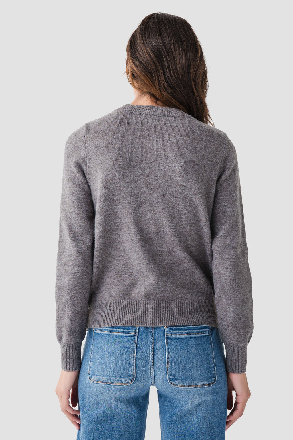 Pinch 2fer Button Up Stripe Sweater