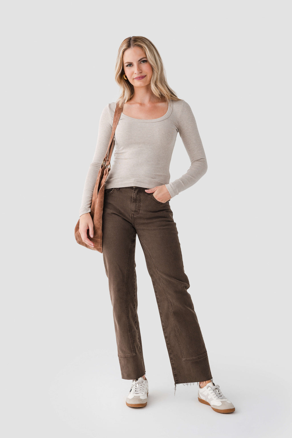 Z Supply Second Skin Scoop Neck Top