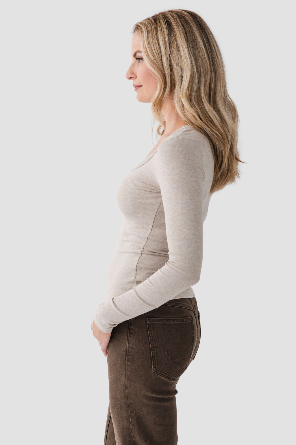 Z Supply Second Skin Scoop Neck Top