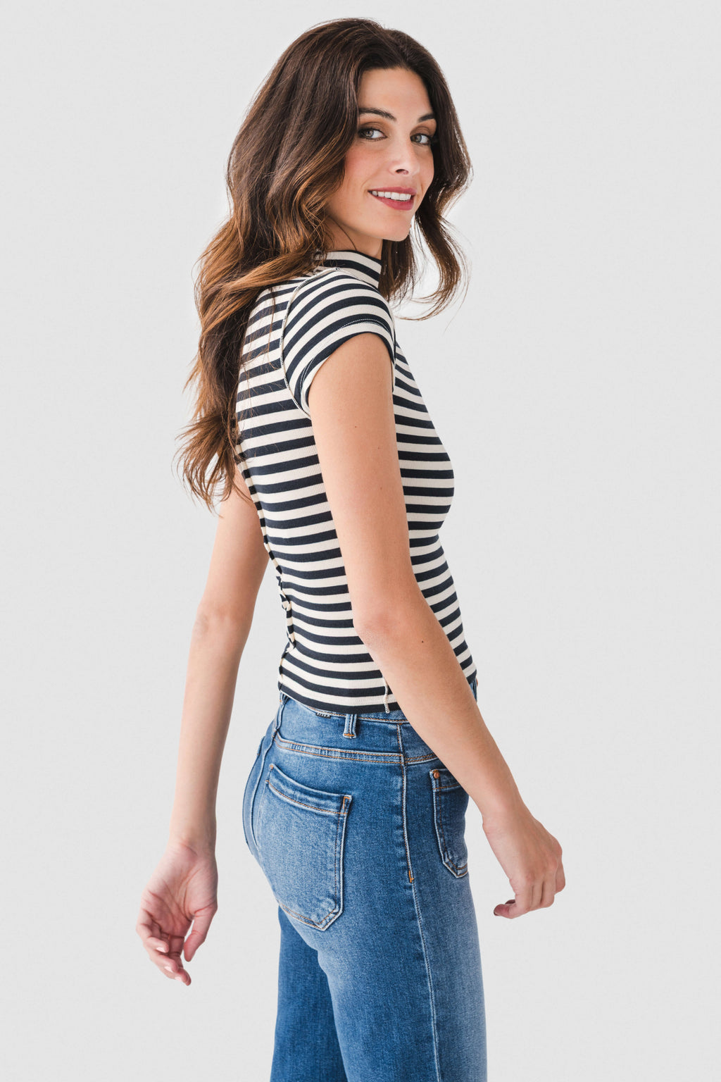 Free People Lola Stripe Tee