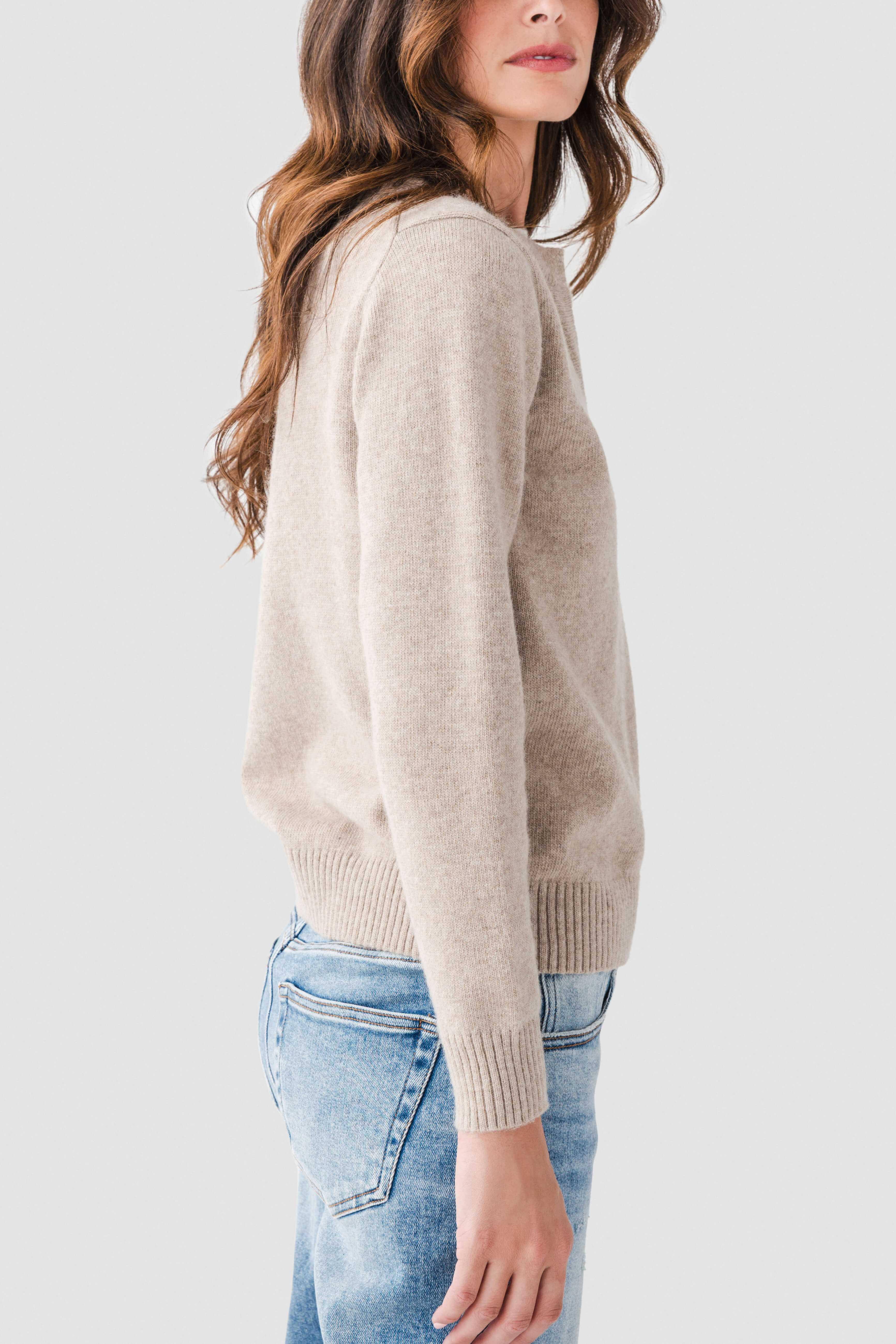 Pinch 2fer Pullover Sweater