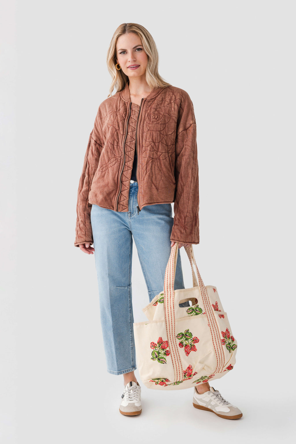 Free People Rose Sweatshirt