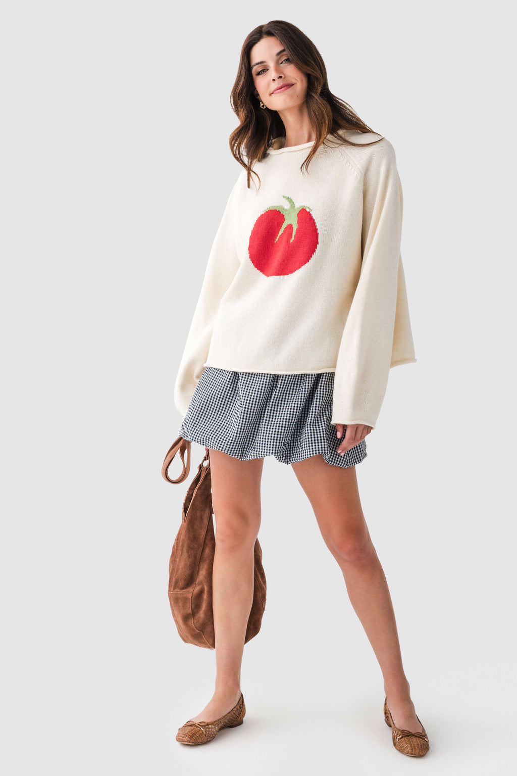By Together Jessie Gingham Bubble Skort